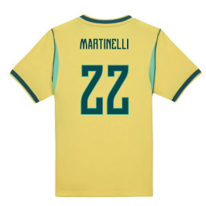 2026-2027 Brazil Home Little Boys Mini Kit (Martinelli 22)