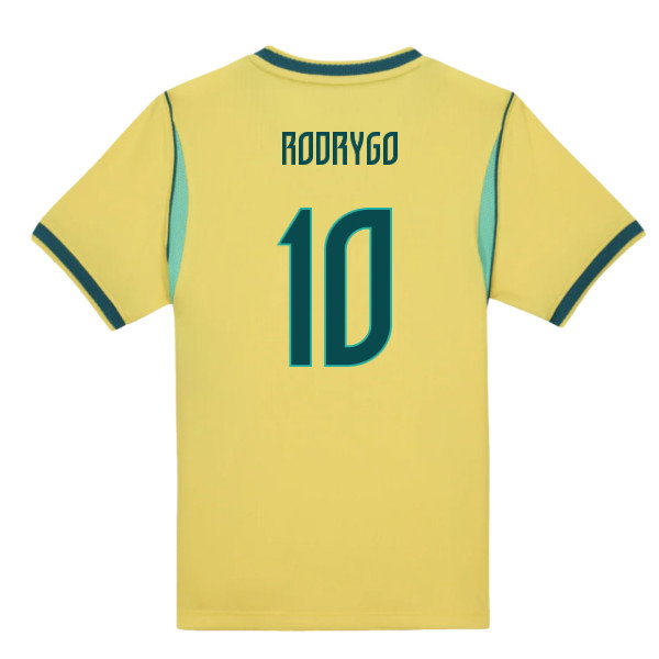 2026-2027 Brazil Home Little Boys Mini Kit (Rodrygo 10)