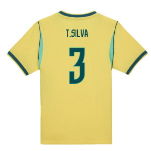 2026-2027 Brazil Home Little Boys Mini Kit (T.Silva 3)