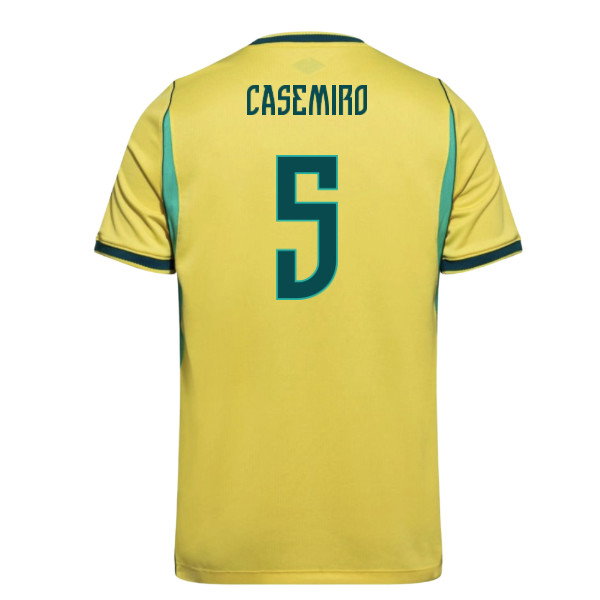 2026-2027 Brazil Home Shirt (Casemiro 5)