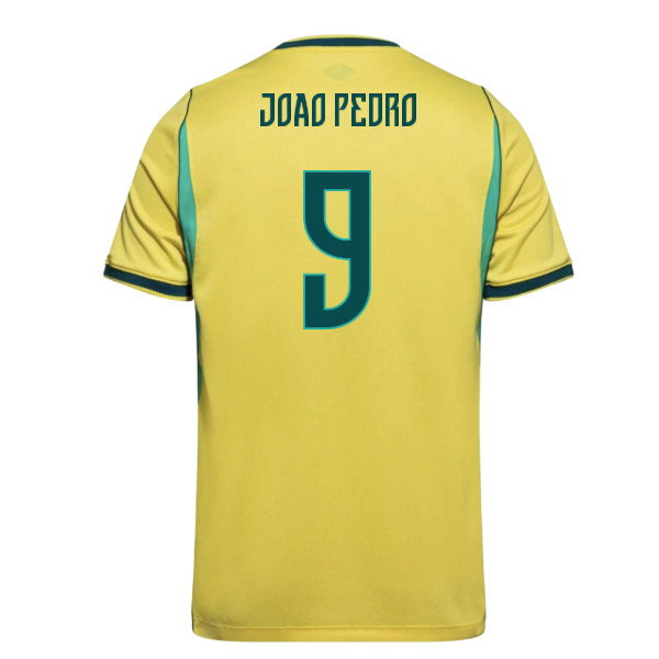 2026-2027 Brazil Home Shirt (Joao Pedro 9)