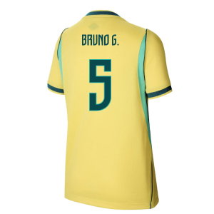 2026-2027 Brazil Home Shirt (Kids) (Bruno G. 5)