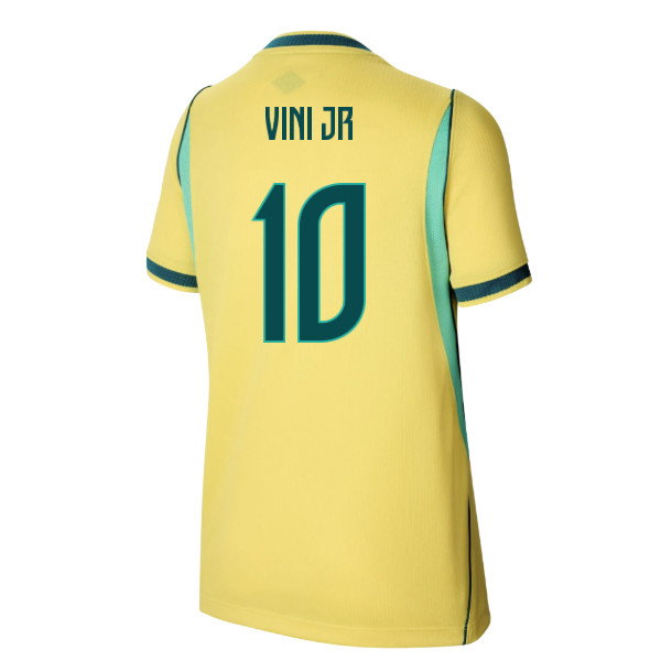 2026-2027 Brazil Home Shirt (Kids) (Vini JR 10)