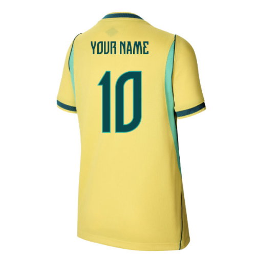 2026-2027 Brazil Home Shirt (Kids) (Your Name)