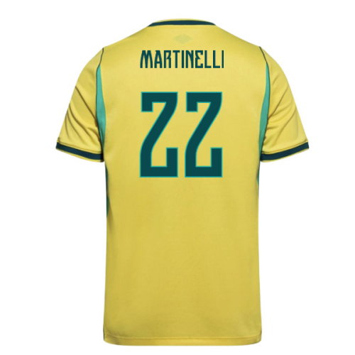 2026-2027 Brazil Home Shirt (Martinelli 22)