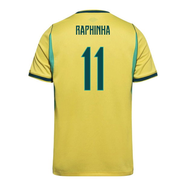 2026-2027 Brazil Home Shirt (Raphinha 11)
