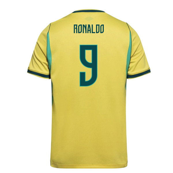 2026-2027 Brazil Home Shirt (Ronaldo 9)