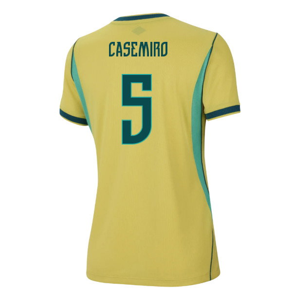 2026-2027 Brazil Home Shirt (Womens) (Casemiro 5)
