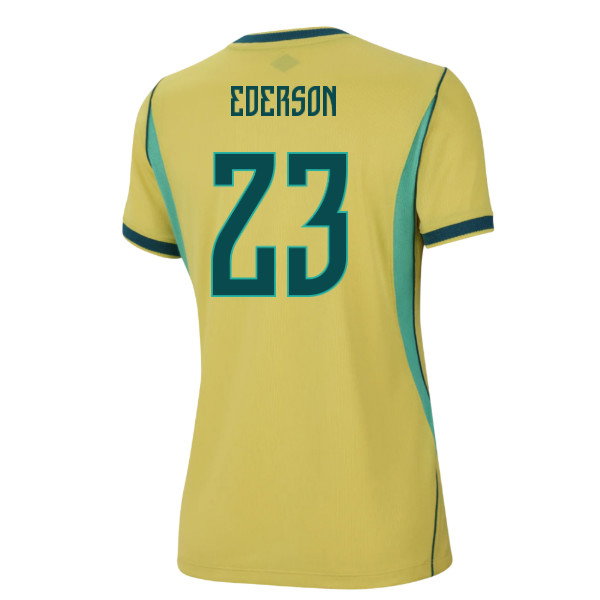 2026-2027 Brazil Home Shirt (Womens) (Ederson 23)