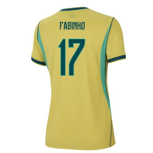 2026-2027 Brazil Home Shirt (Womens) (Fabinho 17)