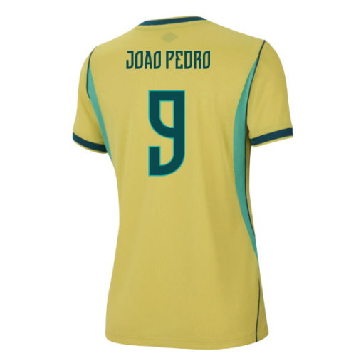 2026-2027 Brazil Home Shirt (Womens) (Joao Pedro 9)