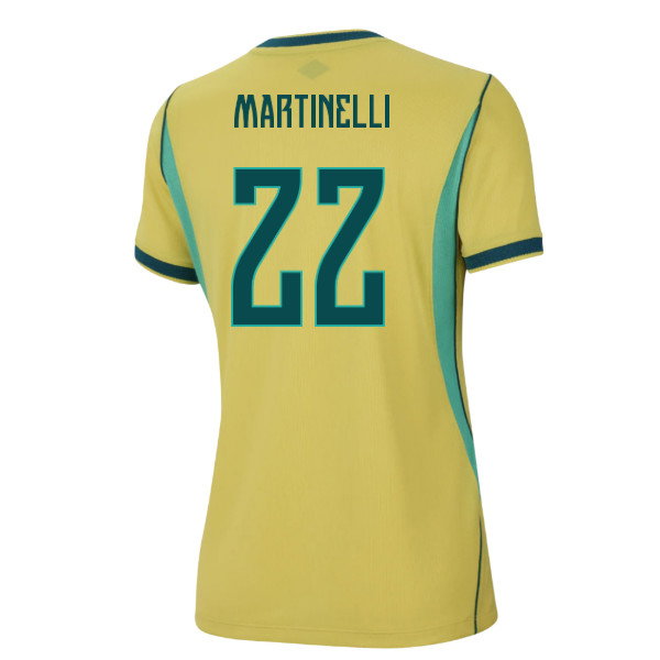 2026-2027 Brazil Home Shirt (Womens) (Martinelli 22)