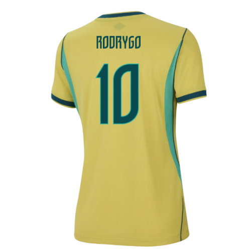 2026-2027 Brazil Home Shirt (Womens) (Rodrygo 10)