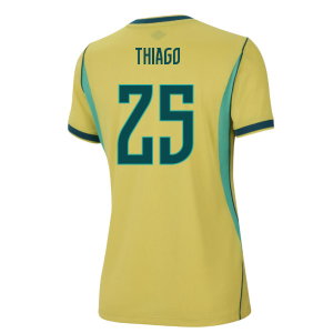 2026-2027 Brazil Home Shirt (Womens) (Thiago 25)