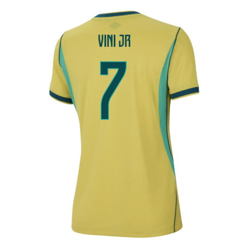 2026-2027 Brazil Home Shirt (Womens) (Vini JR 7)