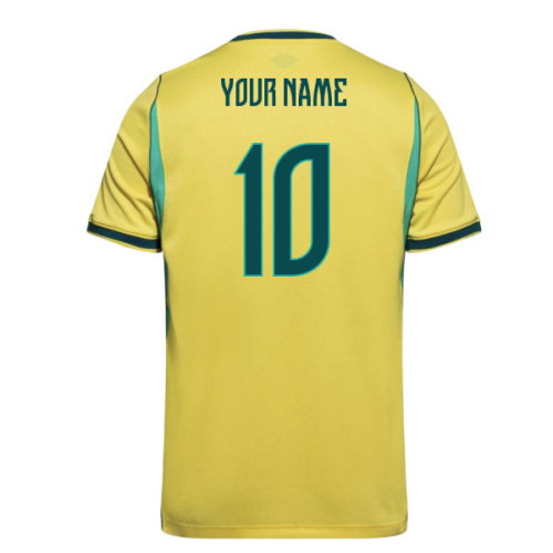 2026-2027 Brazil Home Shirt (Your Name)