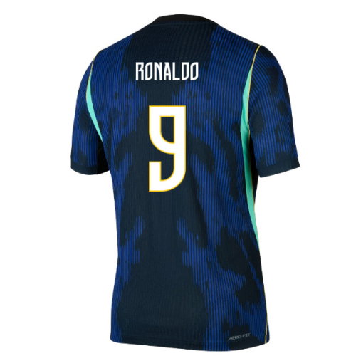 2026-2027 Brazil Match Away Jordan Aero-FIT Authentic Shirt (Ronaldo 9)