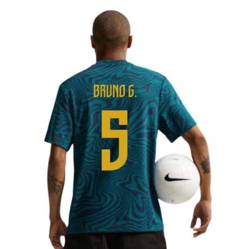 2026-2027 Brazil Primary Dri-Fit Shirt (Geode Teal) (Bruno G. 5)