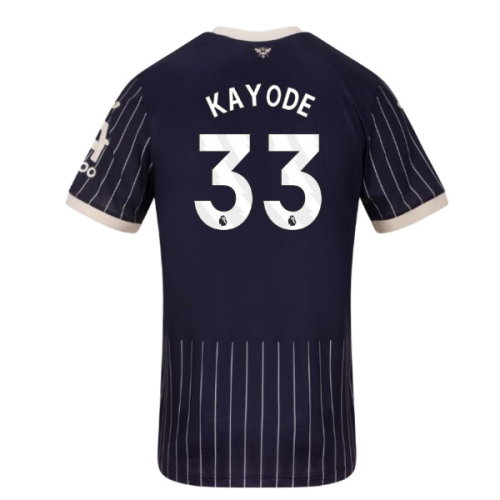 2026-2027 Brentford Away Shirt (Kids) (Kayode 33)