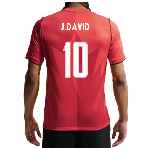 2026-2027 Canada Home Shirt (J.David 10)