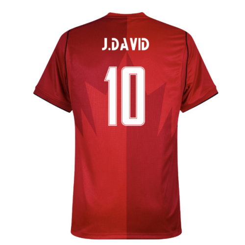 2026-2027 Canada Home Shirt (Kids) (J.David 10)
