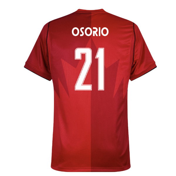 2026-2027 Canada Home Shirt (Kids) (Osorio 21)