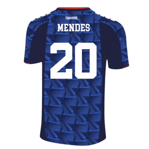 2026-2027 Cape Verde Home Shirt - Kids (Mendes 20)