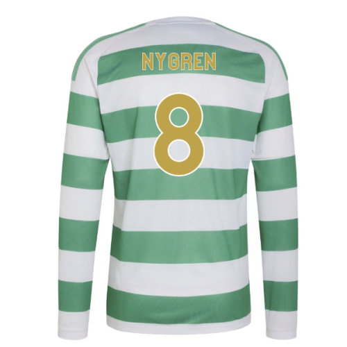 2026-2027 Celtic Long Sleeve Home Shirt (Nygren 8)