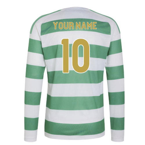 2026-2027 Celtic Long Sleeve Home Shirt (Your Name)