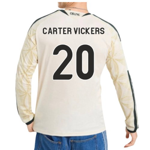 2026-2027 Celtic Long Sleeved Third Shirt (Carter Vickers 20)