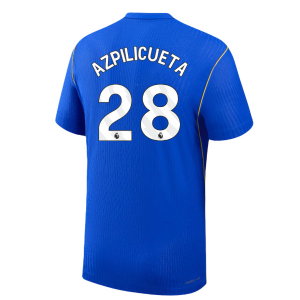 2026-2027 Chelsea Aero-Fit Authentic Home Match Shirt (Azpilicueta 28)