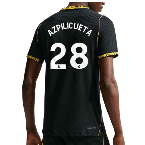 2026-2027 Chelsea Authentic Aero-Fit Away Match Shirt (Azpilicueta 28)
