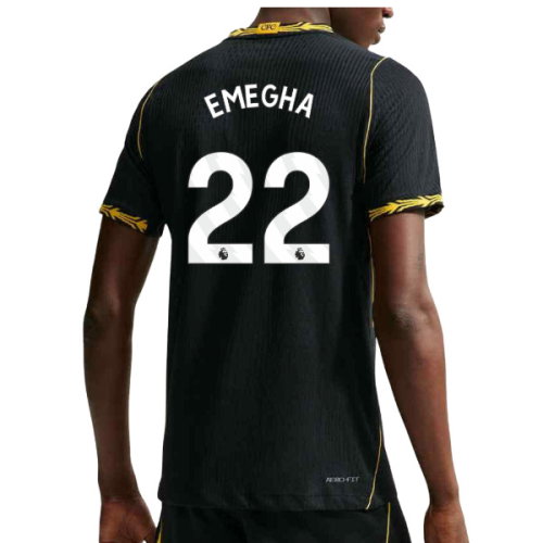 2026-2027 Chelsea Authentic Aero-Fit Away Match Shirt (Emegha 22)