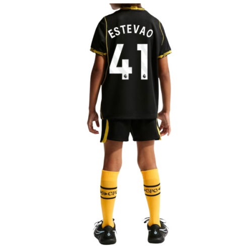 2026-2027 Chelsea Away Little Boys Mini Kit (Estevao 41)