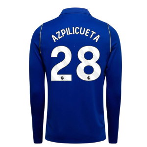 2026-2027 Chelsea Home Long Sleeve Shirt (Azpilicueta 28)