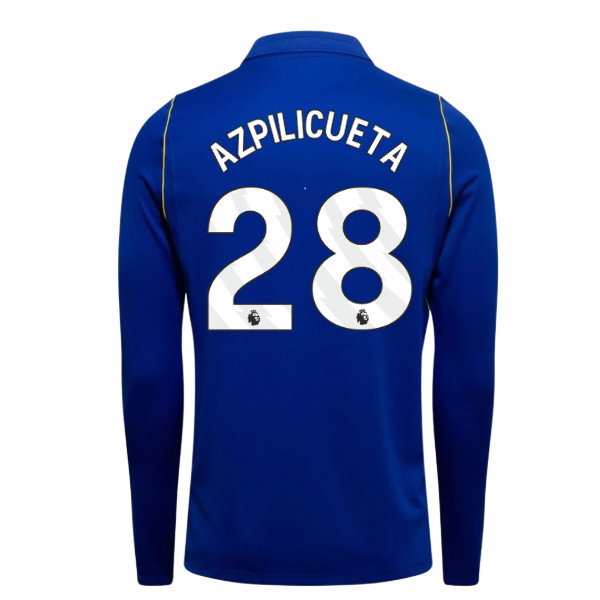 2026-2027 Chelsea Home Long Sleeve Shirt (Azpilicueta 28)