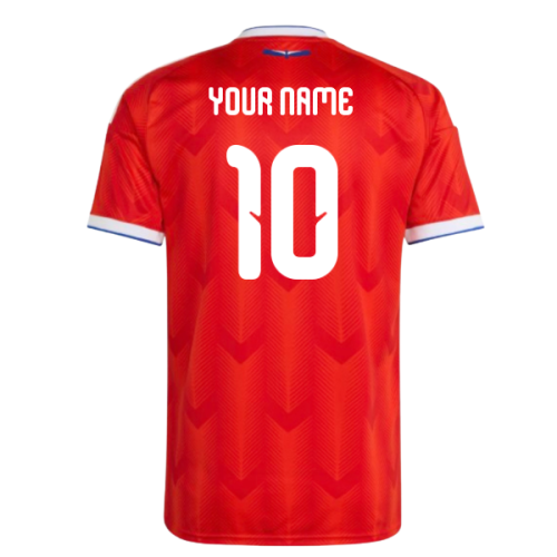 2026-2027 Chile Home Shirt (Your Name)