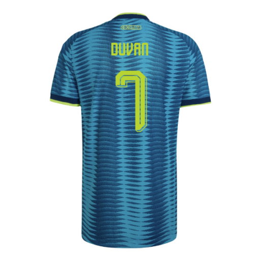 2026-2027 Colombia Authentic Away Shirt (Duvan 7)