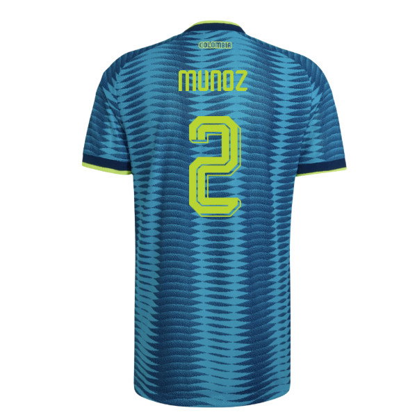 2026-2027 Colombia Authentic Away Shirt (Munoz 2)