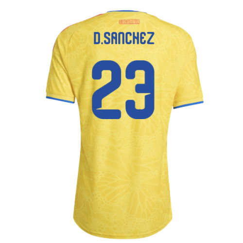 2026-2027 Colombia Authentic Home Shirt (D.Sanchez 23)