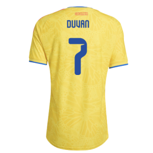 2026-2027 Colombia Authentic Home Shirt (Duvan 7)