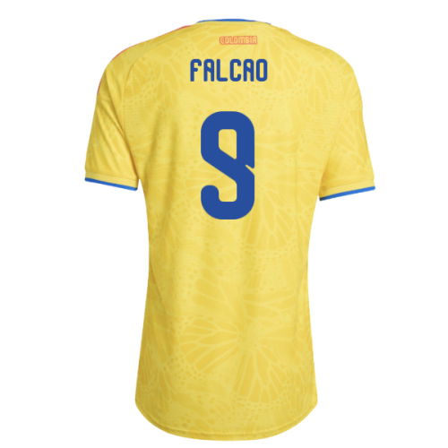 2026-2027 Colombia Authentic Home Shirt (Falcao 9)