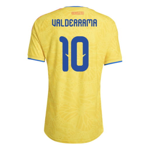 2026-2027 Colombia Authentic Home Shirt (Valderrama 10)