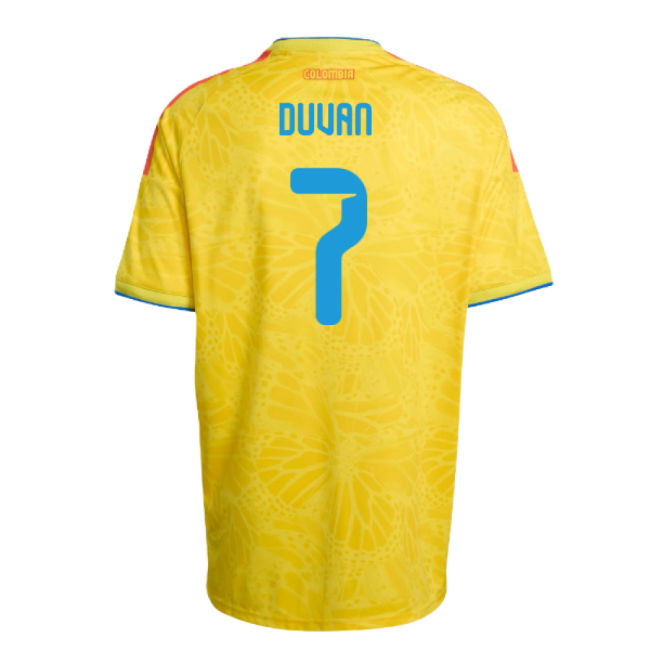 2026-2027 Colombia Home Shirt (Duvan 7)