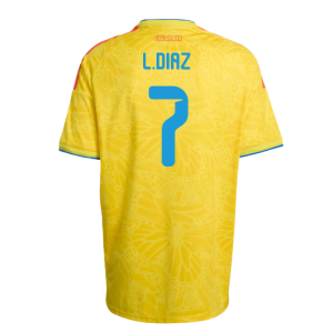 2026-2027 Colombia Home Shirt (L.Diaz 7)