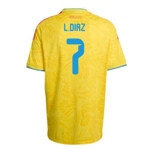 2026-2027 Colombia Home Shirt (L.Diaz 7)