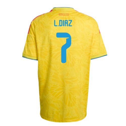 2026-2027 Colombia Home Shirt (L.Diaz 7)