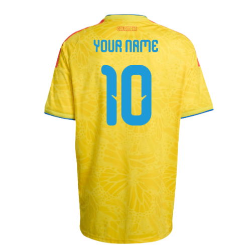 2026-2027 Colombia Home Shirt (Your Name)