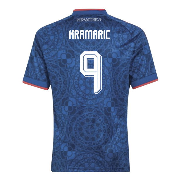 2026-2027 Croatia Adidas Away Shirt (Kids) (Kramaric 9)