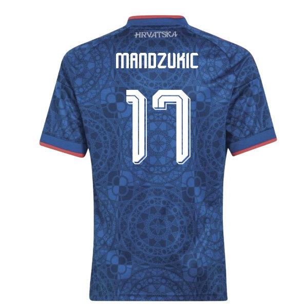 2026-2027 Croatia Adidas Away Shirt (Kids) (Mandzukic 17)